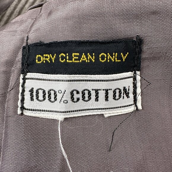 Brad Whitney Mens Beige Corduroy Blazer Size 56 Classic 2 Button Suit Jacket - Picture 3 of 11